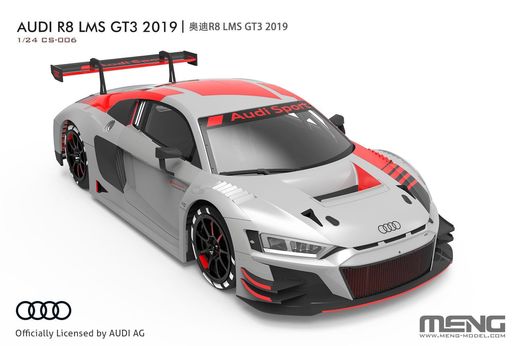Maquette automobile : Audi R8 LMS GT3 2019 1/24 - Meng CS-006
