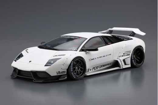 Maquette automobile : LB Works Lamborghini Murcielago Limited version 1/24 - Aoshima 05992