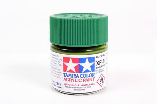 Peinture pour maquettes - XF5 VERT mat- XL 23 ml - Tamiya 81305