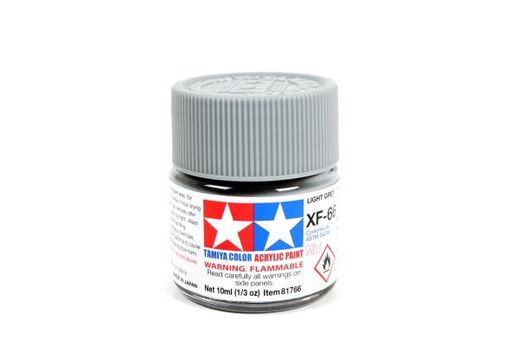 Tamiya 81766 - XF66 Gris Clair mat : Peinture acrylique