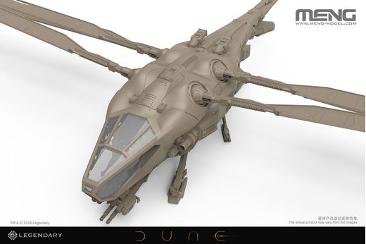 Maquette science fiction : Ornithopter Harkonnen Dune 1/72 - Meng DS-009