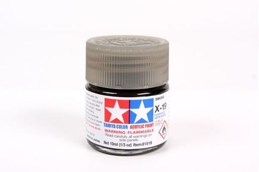 Tamiya 81519 - X19 Fume Brillant : Peinture acrylique