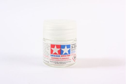 Tamiya 81520 - Mini X20 A Diluant peinture acrylique - Acrylic Thinner