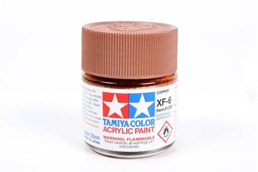 Peinture pour maquettes - XF6 CUIVRE mat- XL 23 ml - Tamiya 81306