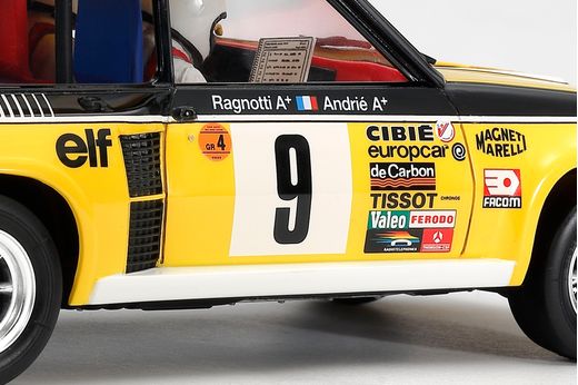 Maquette voiture de course : Renault 5 Turbo Rally 1/24 - Tamiya 24027