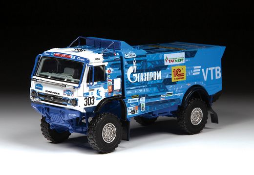 Maquette véhicule : Voiture KAMAZ-43509 KAMAZ-master 1/72 - Zvezda 5076