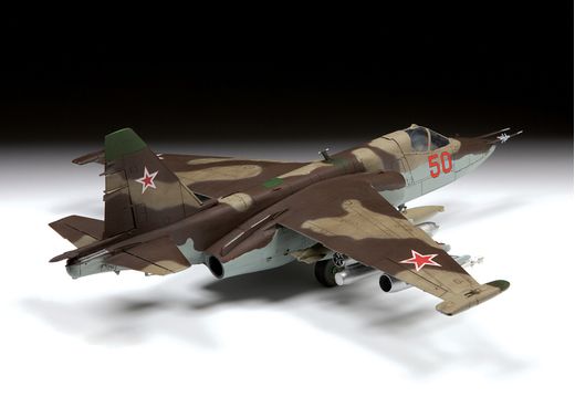 Maquette avion militaire : Su-25 Frogfoot 1/48 - Zvezda 4807 04807