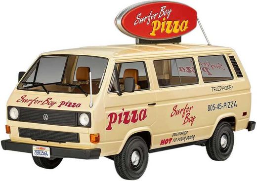 Maquette automobile : Model Set VW T3 Bus "Surfer Boy" Stranger Things 1/25 - Revell 67725