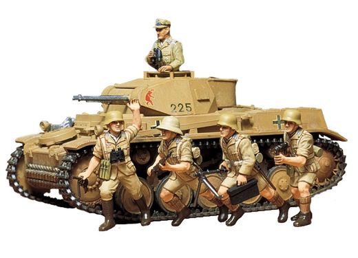 Maquette de Char d'assaut Allemand : Panzer Kampfwagen II - Tamiya 35009