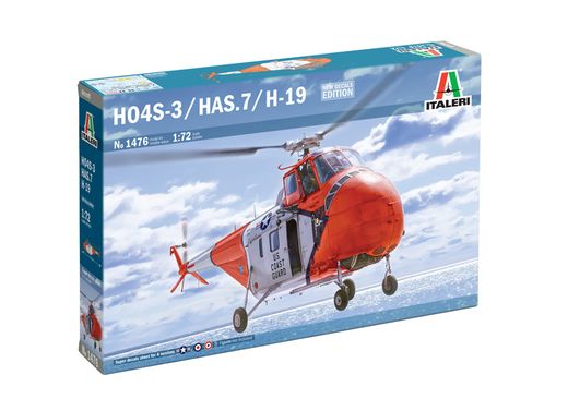 Maquette militaire : Hélicoptère HAS22 / HO4S-3 / H-19 - Italeri 1476