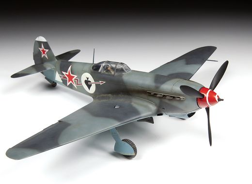 Maquette avion militaire : Yak-9T Canon 1/48 - Zvezda 4831