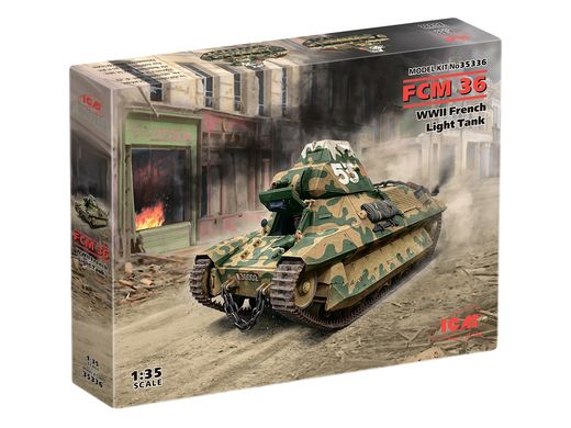 Maquette militaire : FCM 36 1/35 - ICM 35336