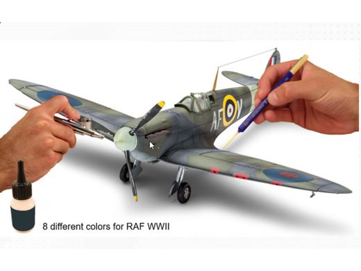 Peintures pour maquettes : Model Color - RAF WWII - Revell 36201