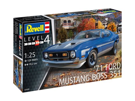Revell 07699 71 Mustang Boss 351 Maquette de voiture 1:25 - Conrad
