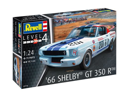 Maquette de voiture : 1965 Shelby GT 350 R 1/24 - Revell 07716