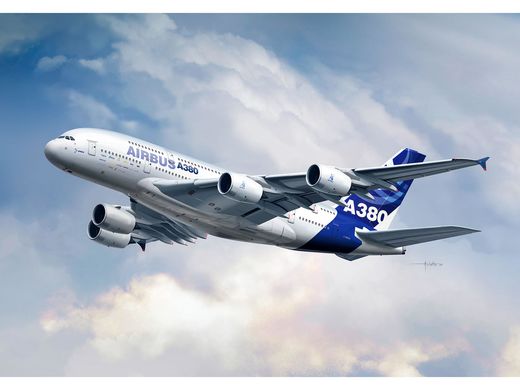 Maquette avion civil : Airbus A380 1/288 - Revell 03808