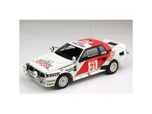 Maquette voiture : Toyota Celica TA64 1985 Safari Rally Winner 1/24 - Nunu PN24038