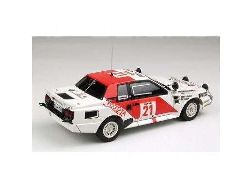 Maquette voiture : Toyota Celica TA64 1985 Safari Rally Winner 1/24 - Nunu PN24038