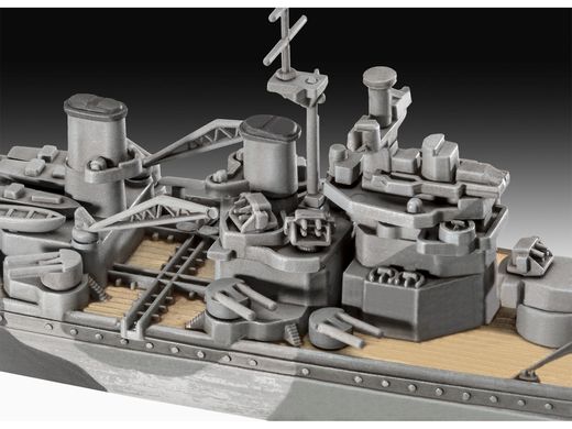 Maquette bateau militaire : Model set HMS Duke of York 1/1200 - Revell 65182