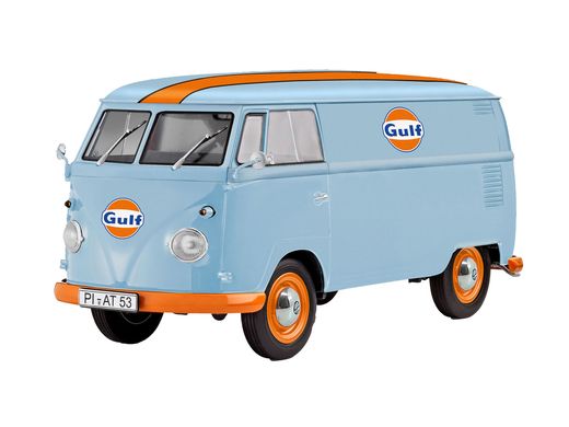 Maquette bus de collection : Model set Fourgon VW T1 "Gulf" 1/24 - Revell 67726