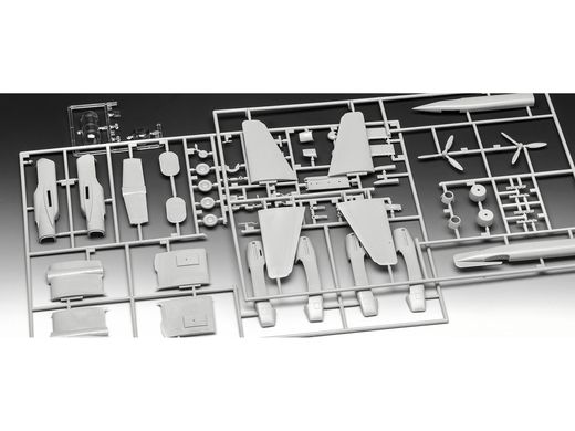 Coffret cadeau maquette avion militaire : Model set Arado AR-240 1/72 - Revell 63798