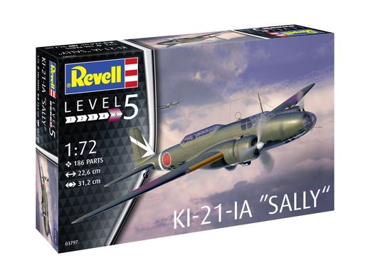 Maquette avion militaire : Mitsubishi Ki-21-la 1/72 - Revell 03797 3797