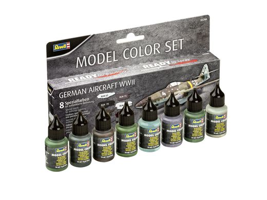 Peintures pour maquettes : Model Color - Aviation allemande WWII - Revell