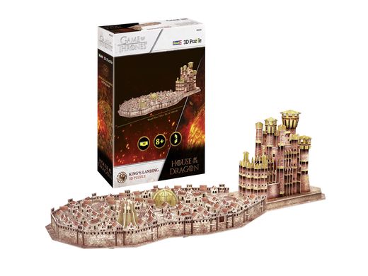 Puzzle 3D House of the Dragon : Ville de King's Landing - Revell 00225