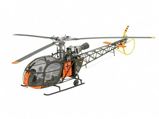 Set maquette et peintures hélicoptère Alouette II 1/32 - Model set Revell 63804