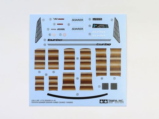 Maquette automobile : Toyota Soarer 2000Vr-Turbo 1/24 - Tamiya 24365