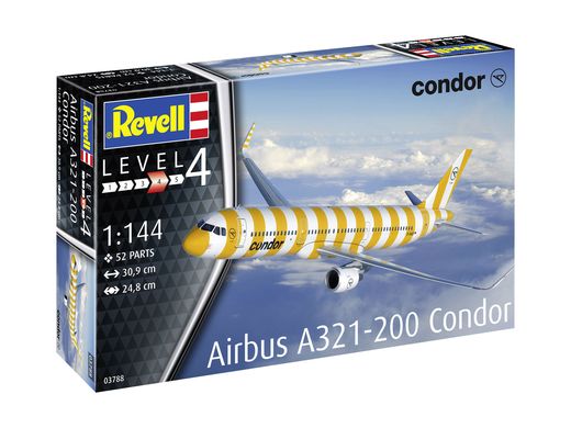 Maquette avion civil : Airbus A321-200 "Condor" 1/144 - Revell 03788