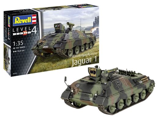 Maquette militaire : Raketenjagdpanzer Jaguar 1 1/35 - Revell 03353 3353