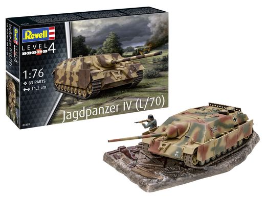 Maquette militaire : Jagdpanzer IV (L/70) 1/76 - Revell 03359 3359