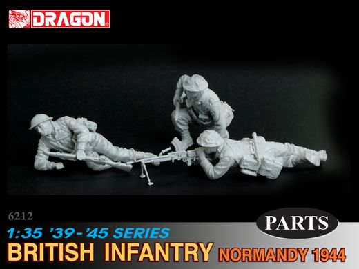 Figurine soldats : Infanterie Britannique Normandie 1944 1/35 - Dragon 06212  6212