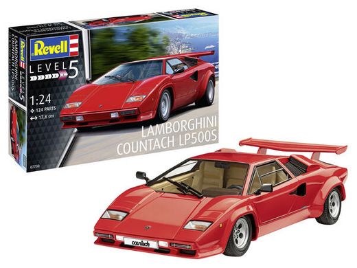 Maquette Lamborghini Countach LP500S 1/24 - Revell 07730