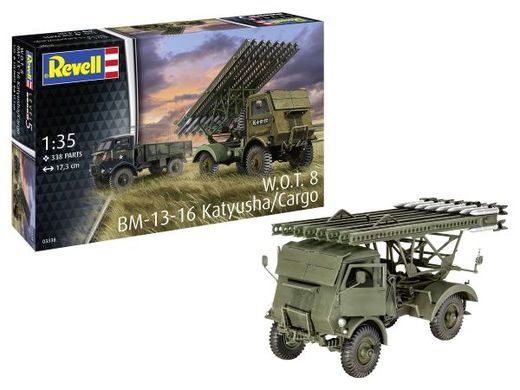 Maquette militaire : BM-13-16 on WOT 8 1/35 - Revell 03338  3338