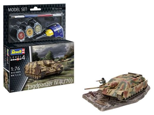 Maquette militaire : Model set Jagdpanzer IV (L/70) 1/72 - Revell 63359