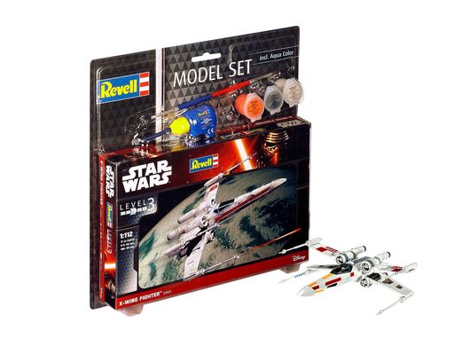 Model Set Star Wars : Model set X-wing Fighter - Revell 63601