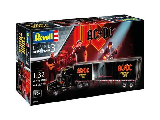 Maquette camion : AC/DC Tour Truck "Power Up" - 1:32 - Revell 07731, 7731