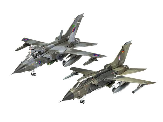 Coffret cadeau avion militaire : Model Set 50e anniversaire Tornado 1/72 - Revell 63801