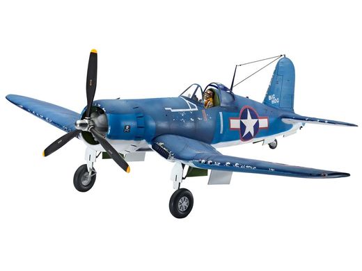 Maquette avion militaire : Model set Vought F4U-1A Corsair 1/32 - Revell 64781