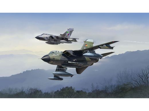 Coffret cadeau avion militaire : Model Set 50e anniversaire Tornado 1/72 - Revell 63801