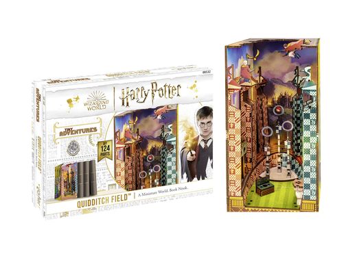 Serre-livres Bois Harry Potter : Le terrain de Quidditch - Revell 00532