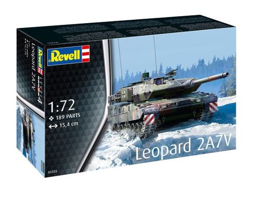 Maquette militaire : Leopard 2A7V 1/72 - Revell 03355 03355