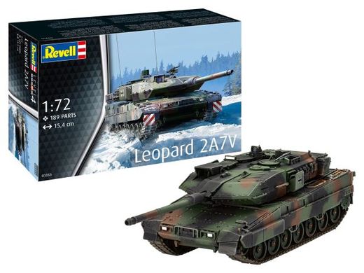 Maquette militaire : Leopard 2A7V 1/72 - Revell 03355 03355