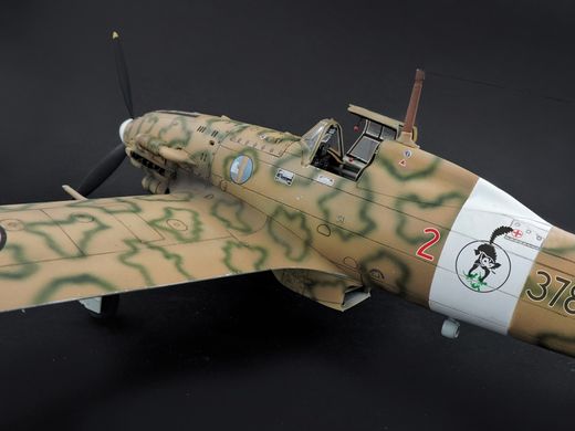 Maquette avion militaire : Macchi M.C. 205 veltro 1/32 - Italeri 2519 02519