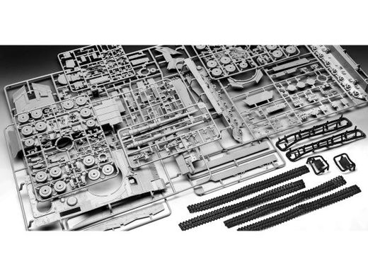 Maquette char d'assaut : Model set Leopard 2A6/A6Nl - 1/35 - Revell 63281