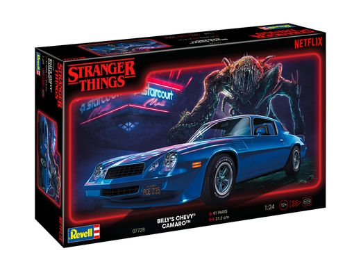 Maquette automobile : Chevy Camaro Z/28 Stranger Things 1/24 - Revell 07728  7728