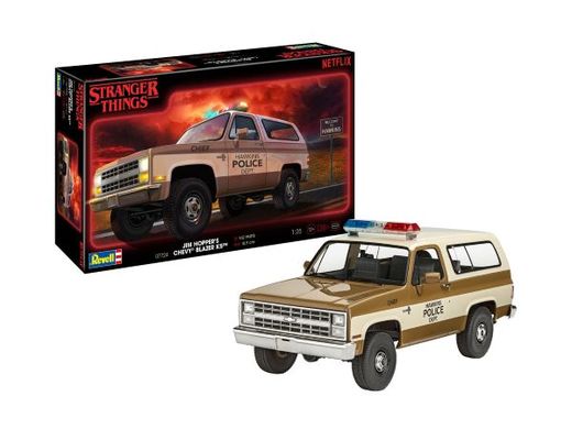 Maquette automobile : 1985 Chevrolet K5 Blazer Stranger Things 1/25 - Revell 07724 7724