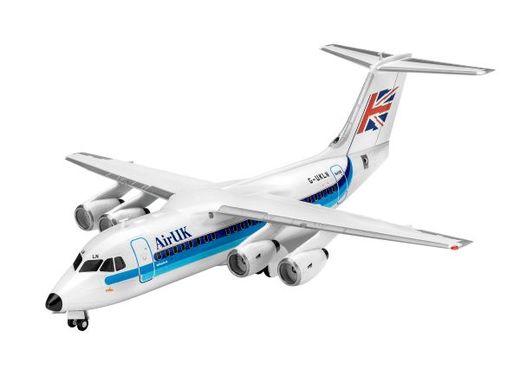 Coffret cadeau maquette avion militaire : Model set BAe 146 (RJ85) 1/144 - Revell 63791